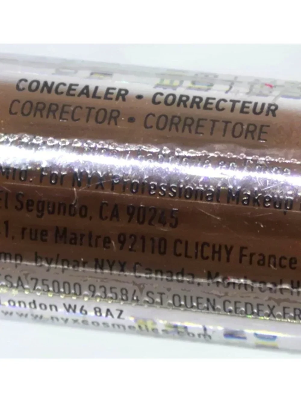 NYX Cant Stop Wont Stop Contour Concealer Matte Finish 0.11 fl oz